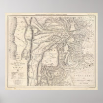 Carte, provinces of Salta in Jujuy