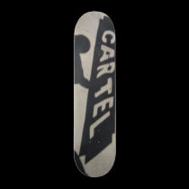 Cartel stencil Deck skateboards