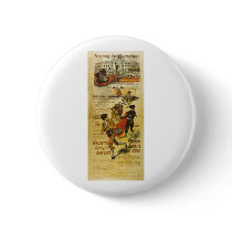 Cartel Toros Barcelona - Bullfighting Matador Pinback Button