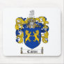 CARTER FAMILY CREST -  CARTER COAT OF ARMS MOUSE MATS