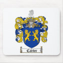 CARTER FAMILY CREST - CARTER COAT OF ARMS mousepads by heraldics CARTER FAMILY CREST - CARTER COAT OF ARMS mousepads