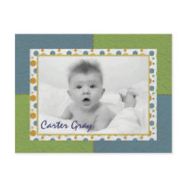 Carter Gray Birth Announcement