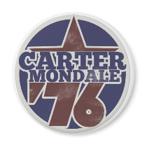 Carter Mondale 76 Fridge Magnet