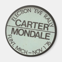 Carter Mondale Flint Michigan magnets
