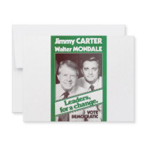 Carter - Mondale invitations