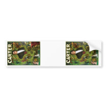 Carter The Mysterious ~  Vintage Magic Act Bumper Sticker