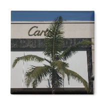 Cartier/Palm Tree on Rodeo Dr. magnet