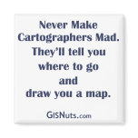 Cartographers Mad Magnet magnets