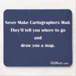 Cartographers Mad Mousepad mousepads
