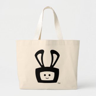 Cartoon Acid Oscar Bunny Tote Bag bag