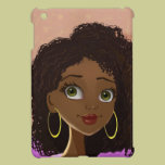 Cartoon African woman iPad Mini Case ipad mini cases