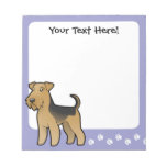 Cartoon Airedale Terrier / Welsh Terrier