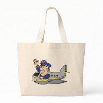 Cartoon Airplane Bag