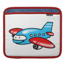 cartoon airplane sleeves for iPads