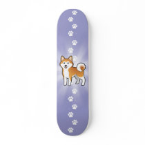 Cartoon Akita Inu / Shiba Inu Skate Boards