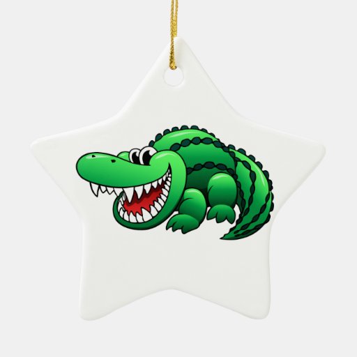 cartoon alligator double sided star ceramic christmas cartoon alligator double sided star ceramic christmas