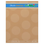 Cartoon Alligator Fun Personal Custom Letterhead