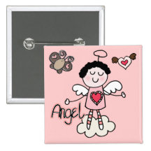 Cartoon Angel Pin