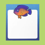 Cartoon Angelfish 1 Memo Note Pads