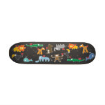 Cartoon Animals Family Fun Custom Skateboard