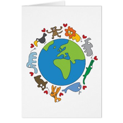 cartoon pictures of the world