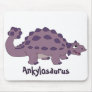 Cartoon Ankylosaurus Mousepads