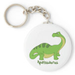 Cartoon Apatosaurus Keychains