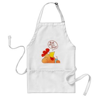 Cartoon Apron | Silly Cartoon Chicken Apron