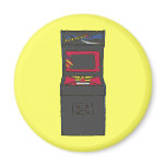 Cartoon Arcade Game - Gamer - Gaming magnets