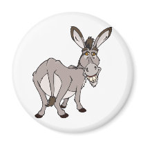 Cartoon ass fridge magnet