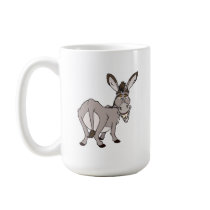 Cartoon ass mug