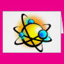 Cartoon Atom Cards Cartoon Atom Cards