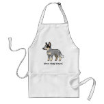 Cartoon Australian Cattle Dog / Kelpie Apron