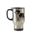 Cartoon Australian Shepherd mug