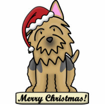 Cartoon Australian Terrier Christmas Ornament photo sculptures by MenagerieMayhem Cartoon Australian Terrier Christmas Ornament photo sculptures