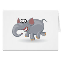 Cartoon baby Elephant cards by artimatter Cartoon baby Elephant cards