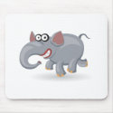 Cartoon baby Elephant mousepads