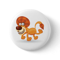 Cartoon baby Lion buttons