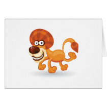 Cartoon baby Lion cards by artimatter Cartoon baby Lion cards