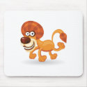 Cartoon baby Lion mousepads