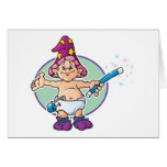 Cartoon Baby Wizard cards