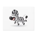 Cartoon baby Zebra postcards by artimatter Cartoon baby Zebra postcards