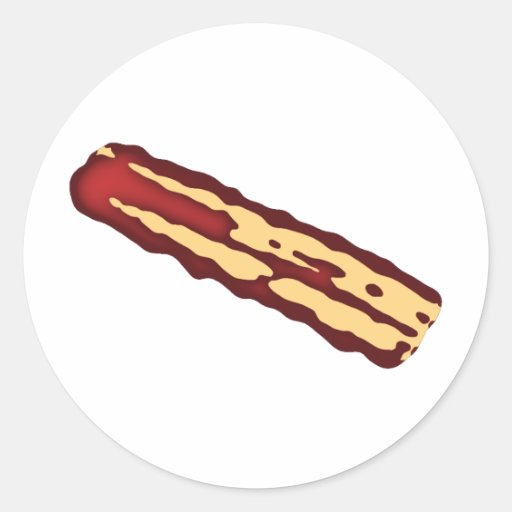 Cartoon Bacon Stickers Zazzle