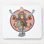Cartoon Bandito Mouse Pads