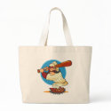 Cartoon Baseball Batter bags by wizardofdraws Cartoon Baseball Batter bags