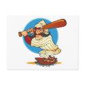 Cartoon Baseball Batter postcards by wizardofdraws Cartoon Baseball Batter postcards