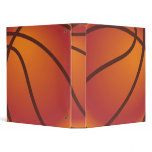 Cartoon Basketball 3 Ring Binders