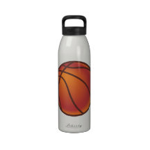 Cartoon Basketball Drinking Bottle