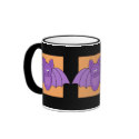 Cartoon Bats Halloween Mug