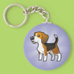 Cartoon Beagle Key Chain